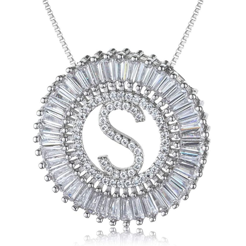 Alphabet Necklaces Charms Women Initial AZ
